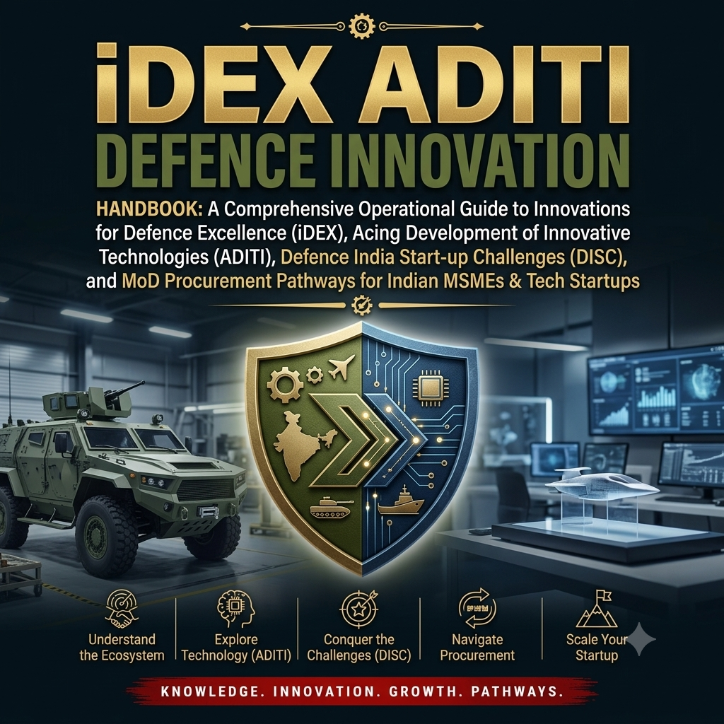 iDEX ADITI Defence Innovation Handbook Cover