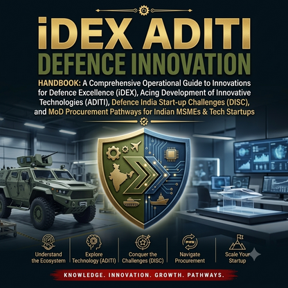 iDEX ADITI Defence Innovation Handbook Cover
