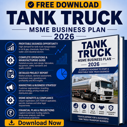 tank truck manufacturing business plan 2026
