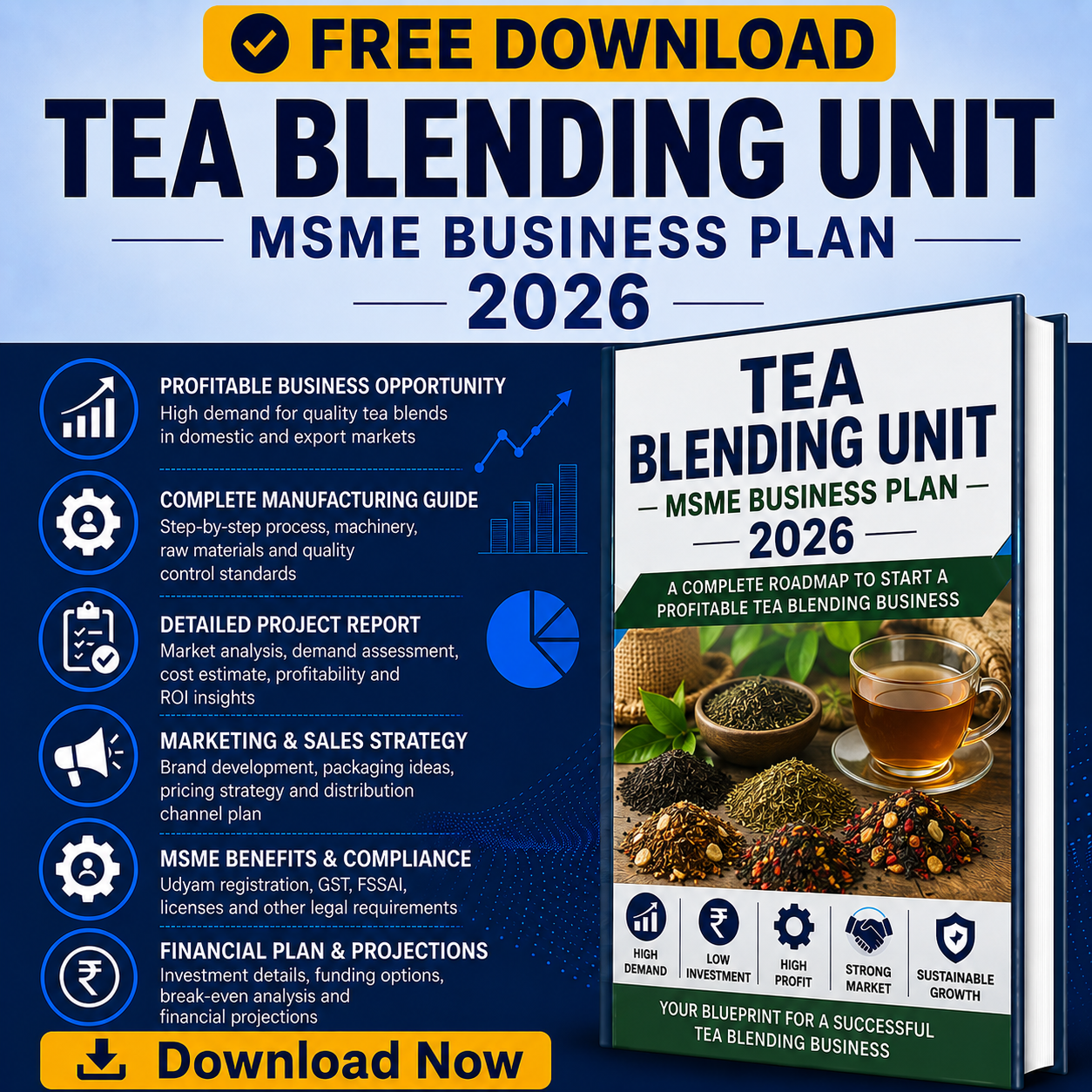 tea blending unit business plan 2026