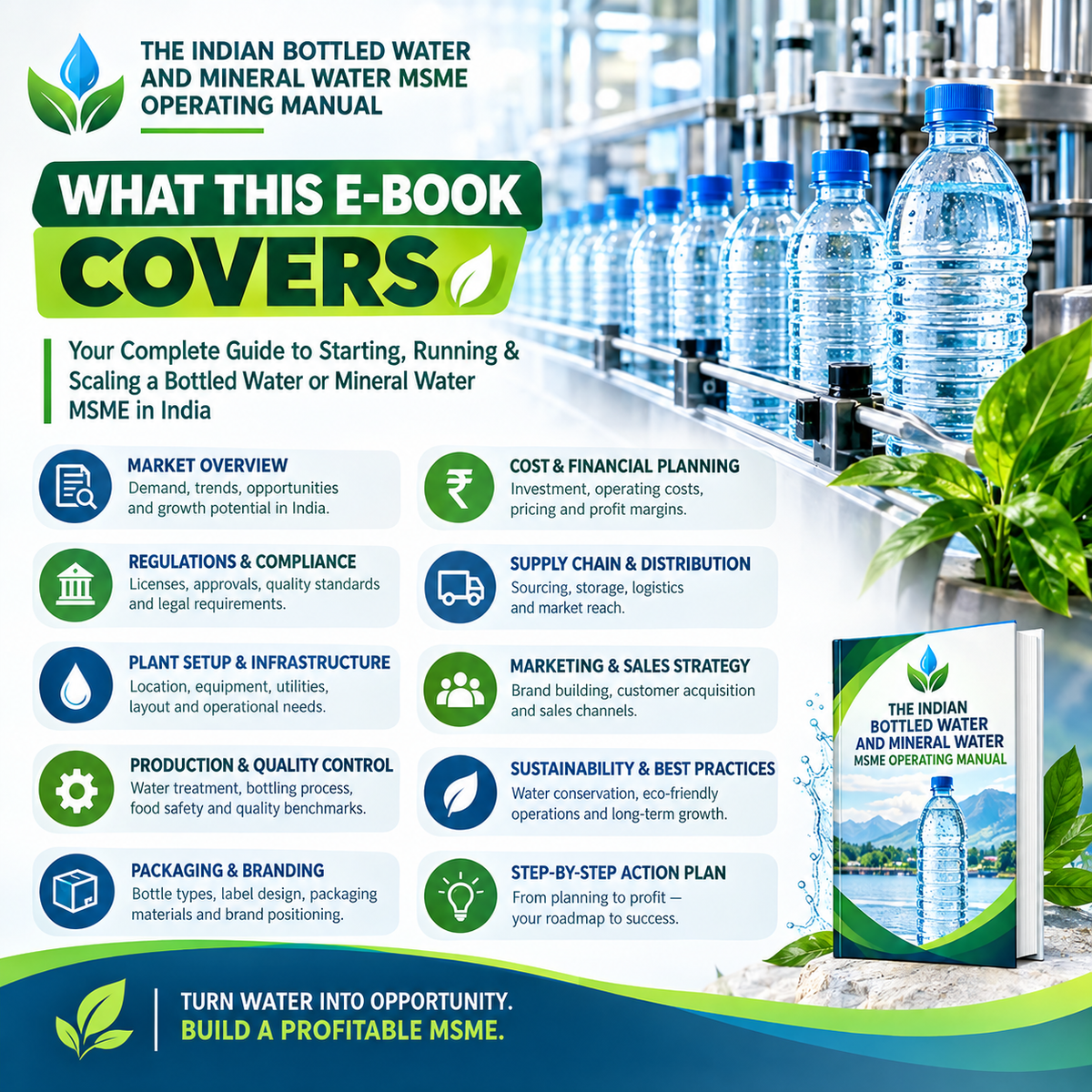 the indian bottled water and mineral water msme operating manual wha this ebook covers